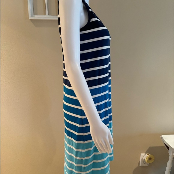 Final sale Tommy Hilfiger striped summer sleeveless dress - Picture 5 of 6